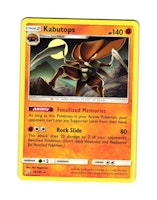 Kabutops Rare 78/181 Team Up Pokemon