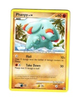 Phanpy Lv.14 Common 98/132 Secret Wonders Pokemon