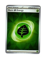 Basic Leaf Energy Reverse Holo 009/133 Prismatic Evolutions Pokemon