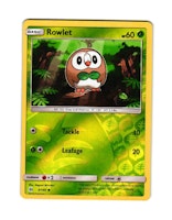 Rowlet Reverse Holo Common 9/149 Sun & Moon Pokemon