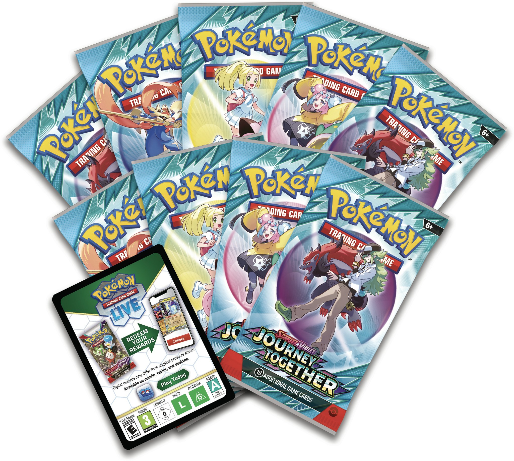 Journey Together Elite Trainer Box Pokemon Release 28/3