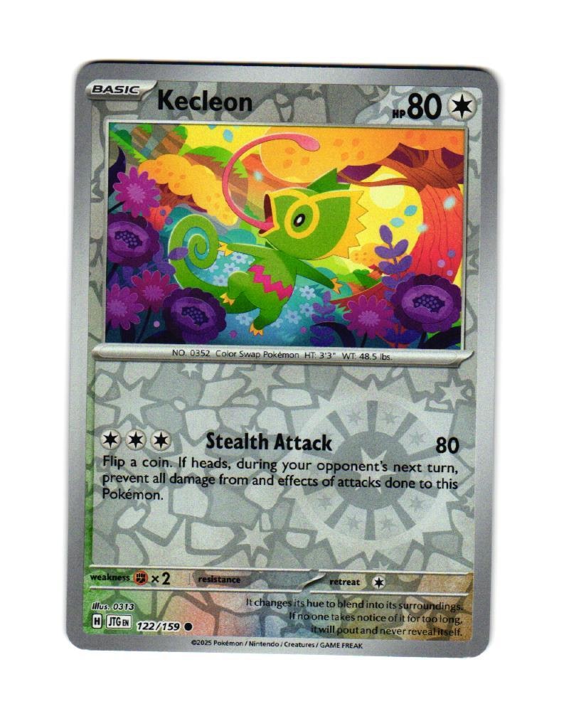 Kecleon Reverse Holo Common 122/159 Journey Together Pokemon