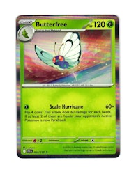 Butterfree Holo Rare 003/159 Journey Together Pokemon