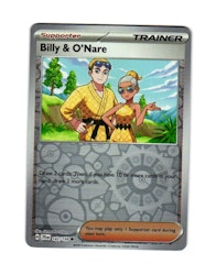 Billy & ONare Reverse Holo Common 142/159 Journey Together Pokemon
