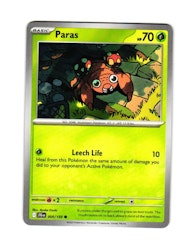 Paras Common 004/159 Journey Together Pokemon