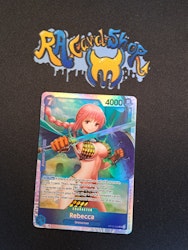 Rebecca Super Rare OP10-058 Royal Blood One Piece Card Game TCG CCG