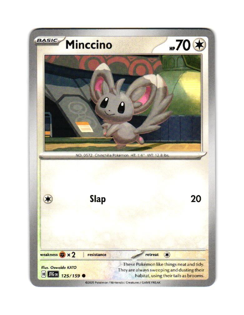 Minccino Common 125/159 Journey Together Pokemon