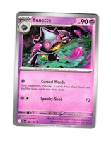 Banette Uncommon 060/159 Journey Together Pokemon