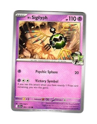 Ns Sigilyph Common 064/159 Journey Together Pokemon
