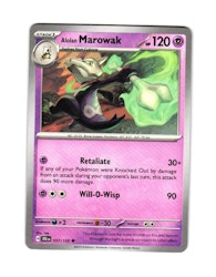 Alolan Marowak Uncommon 057/159 Journey Together Pokemon