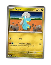 Bagon Common 112/159 Journey Together Pokemon