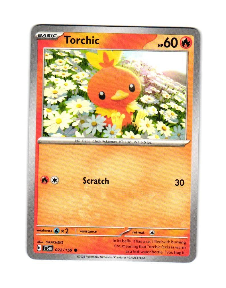 Torchic Common 022/159 Journey Together Pokemon