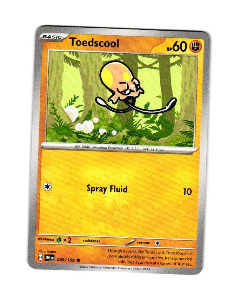 Toedscool Common 088/159 Journey Together Pokemon