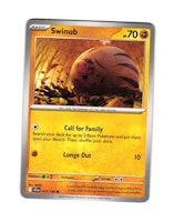 Swinub Common 077/159 Journey Together Pokemon