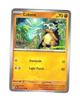 Cubone Common 076/159 Journey Together Pokemon