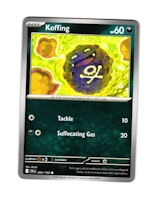 Koffing Common 091/159 Journey Together Pokemon