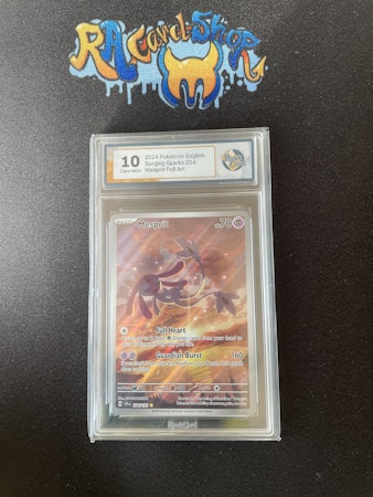 Mesprit Full Art 204 Surging Sparks Pokemon Graded Card 10 Rauk Card