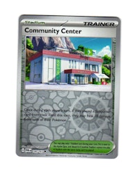 Community Center Reverse Holo Uncommon 146/167 Twilight Masquerade Pokemon