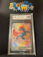 Salamence ex 187 Crown Zenith Pokemon Graded Card 9 RaukCard