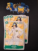 Penguin Common Playset OP01-050 Pre-Errata Romance Dawn One Piece Card Game