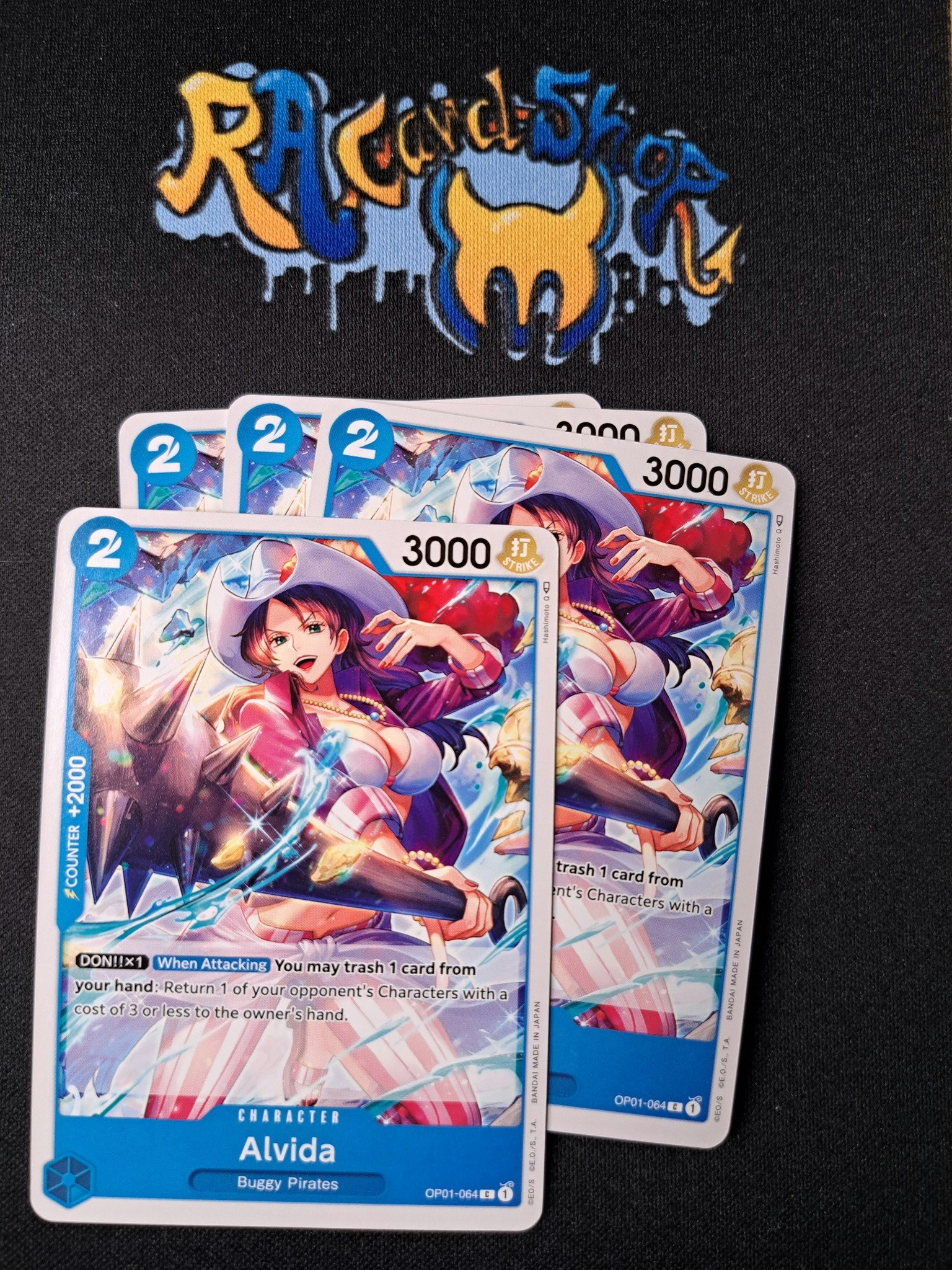 Alvida Common Playset OP01-064 Pre-Errata Romance Dawn One Piece Card Game