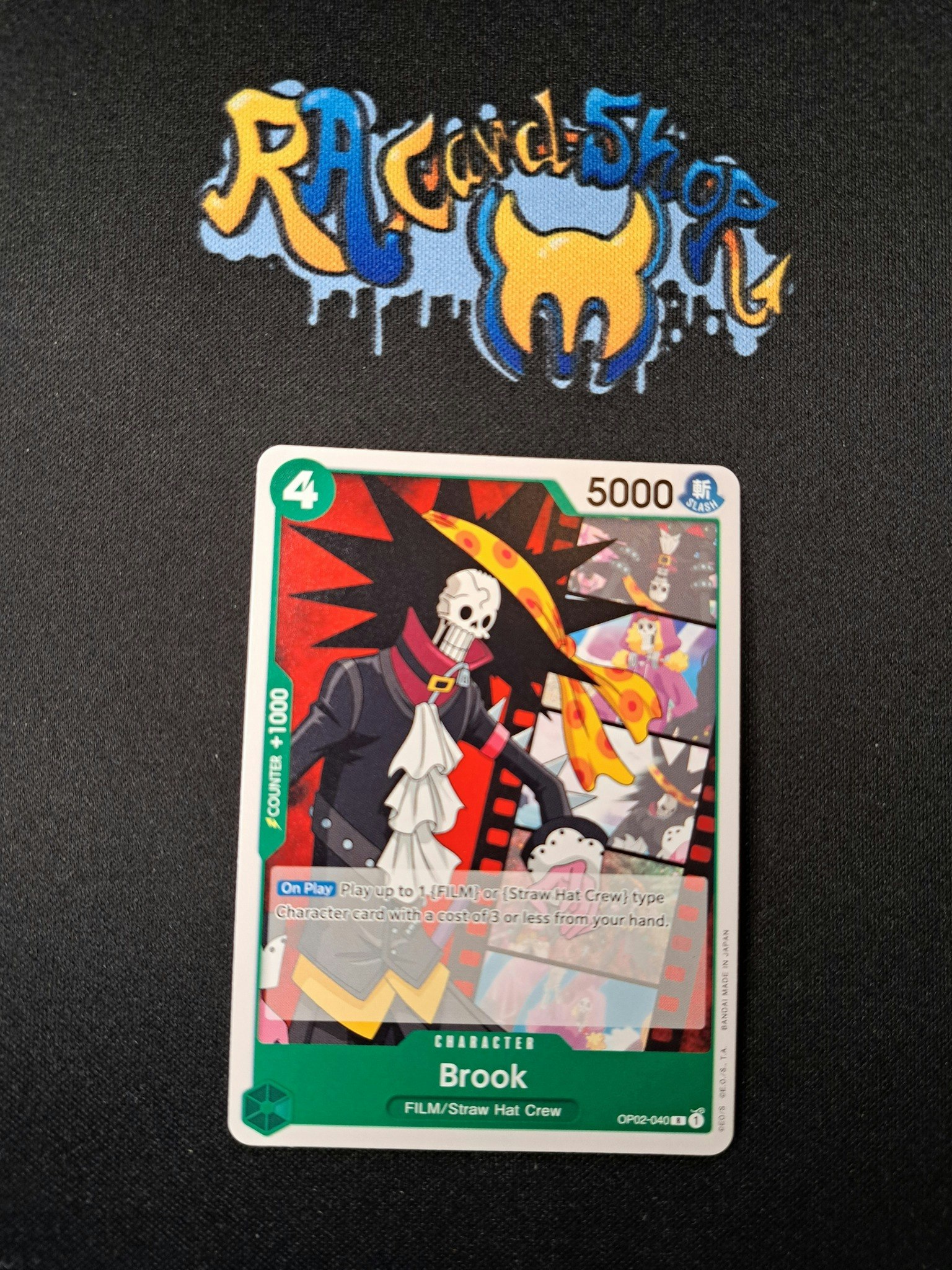 Brook Rare OP02-040 Paramount War One Piece Card Game