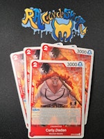 Curly.Dadan Uncommon OP02-005 Playset Paramount War One Piece Card Game