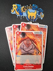 Curly.Dadan Uncommon OP02-005 Playset Paramount War One Piece Card Game