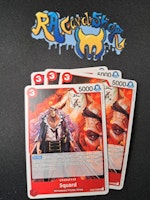 Squard Uncommon OP02-009 Playset Paramount War One Piece Card Game