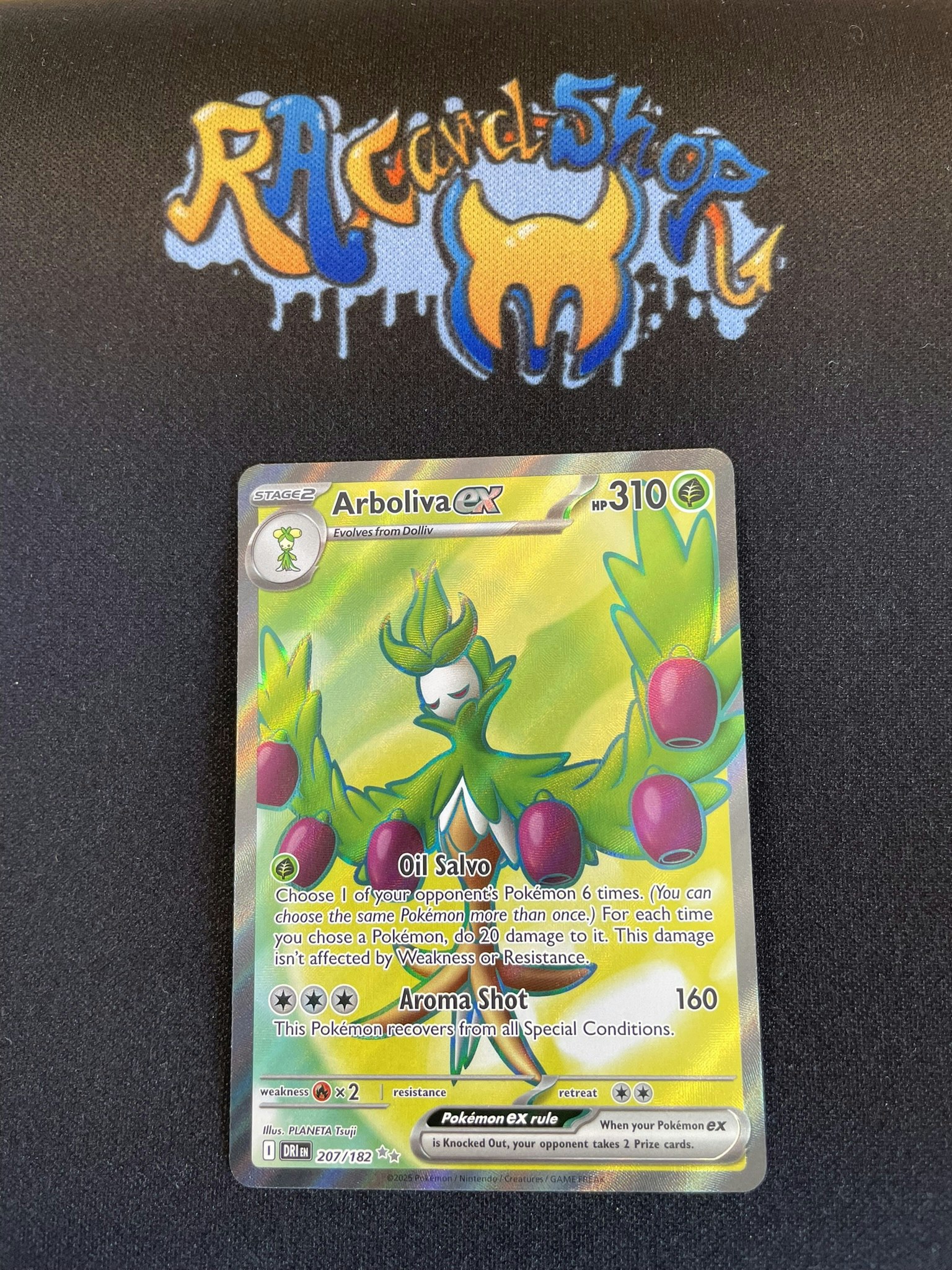 Team Rockets Crobat ex Ultra Rare 207/182 Destined Rivals Pokemon