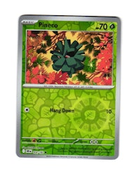 Pineco Reverse Holo Common 004/182 Destined Rivals Pokemon