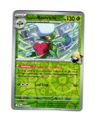 Cynthias Roserade Reverse Holo Rare 008/182 Destined Rivals Pokemon