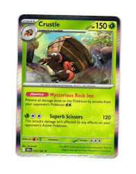 Crustle Holo Rare 012/182 Destined Rivals Pokemon