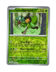 Teal Mask Ogerpon Reverse Holo Uncommon 026/182 Destined Rivals Pokemon