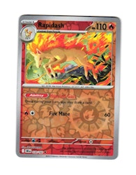 Rapidash Reverse Holo Uncommon 030/182 Destined Rivals Pokemon