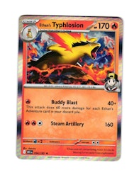 Ethans Typhlosion Holo Rare 034/182 Destined Rivals Pokemon