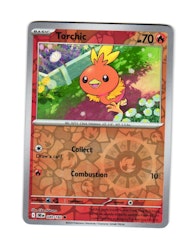 Torchic Reverse Holo Common 040/182 Destined Rivals Pokemon