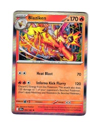 Blaziken Holo Rare 042/182 Destined Rivals Pokemon