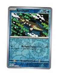 Arrokuda Reverse Holo Common 062/182 Destined Rivals Pokemon