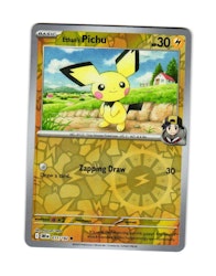 Ethans Pichu Reverse Holo Common 071/182 Destined Rivals Pokemon