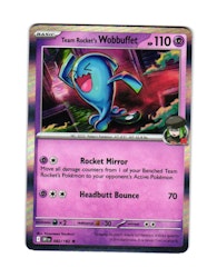Team Rockets Wobbuffet Holo Rare 082/182 Destined Rivals Pokemon