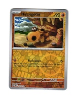 Hippopotas Reverse Holo Common 105/182 Destined Rivals Pokemon