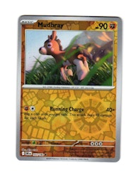 Mudbray Reverse Holo Common 107/182 Destined Rivals Pokemon
