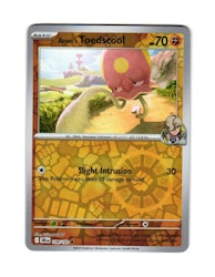 Arvens Toedscool Reverse Holo Common 109/182 Destined Rivals Pokemon