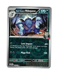 Team Rockets Nidoqueen Reverse Holo Uncommon 116/182 Destined Rivals Pokemon