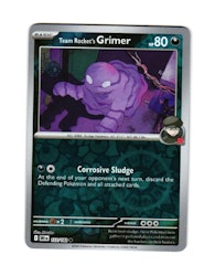 Team Rockets Grimer Reverse Holo Common 123/182 Destined Rivals Pokemon