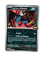 Team Rockets Sneasel Reverse Holo Rare 128/182 Destined Rivals Pokemon