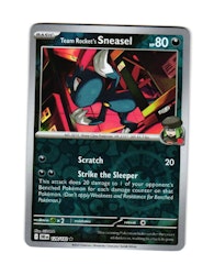Team Rockets Sneasel Reverse Holo Rare 128/182 Destined Rivals Pokemon
