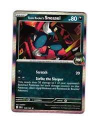 Team Rockets Sneasel Holo Rare 128/182 Destined Rivals Pokemon