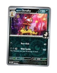 Marnies Scrafty Reverse Holo Uncommon 133/182 Destined Rivals Pokemon